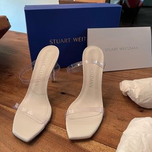 Stuart Weitzman White heels